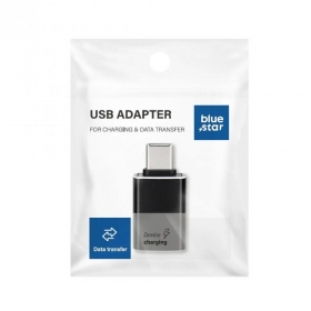 USB-C-adapter Blue Star USB-C til USB-A OTG