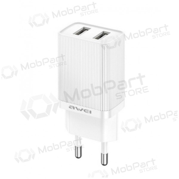 Lader Awei C15-EU 2xUSB-A 10W hvit
