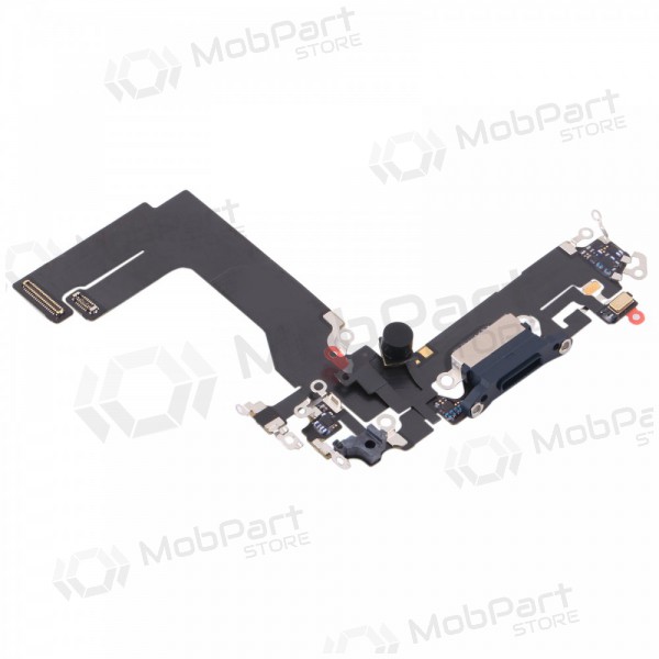 Apple iPhone 13 mini ladeport og mikrofonkontakt (svart)