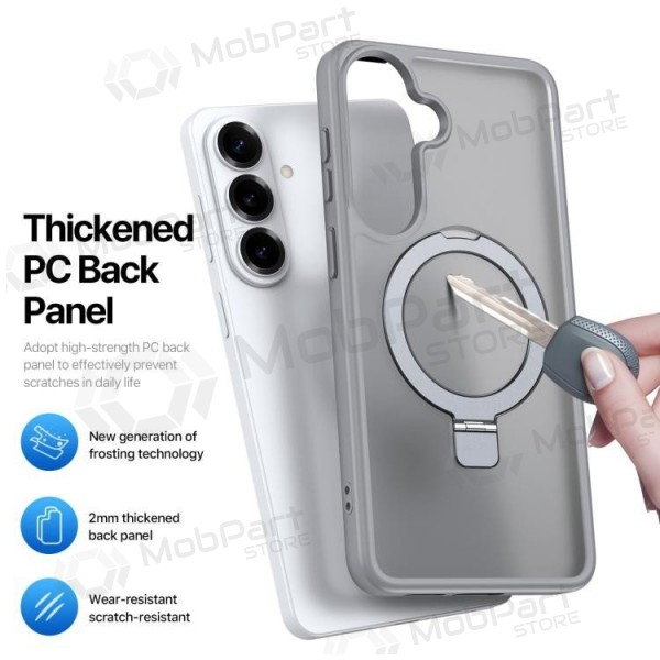 Samsung Galaxy S26+ deksel - Dux Ducis Yind Magnetic Stand (grå)