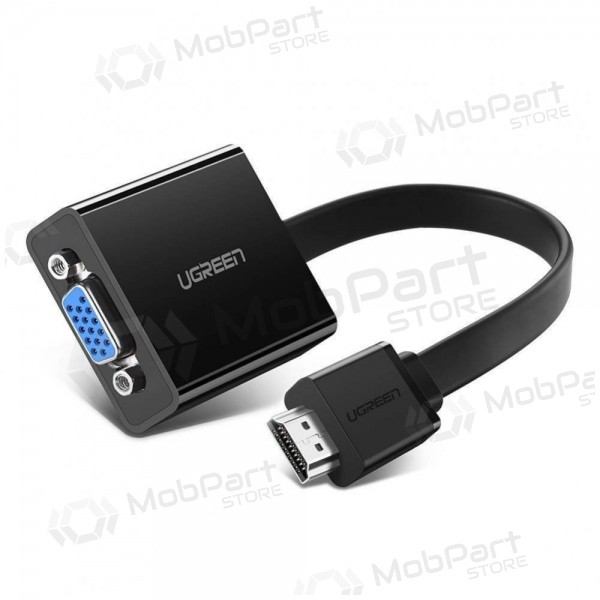Adapter Ugreen MM103 HDMI til VGA svart