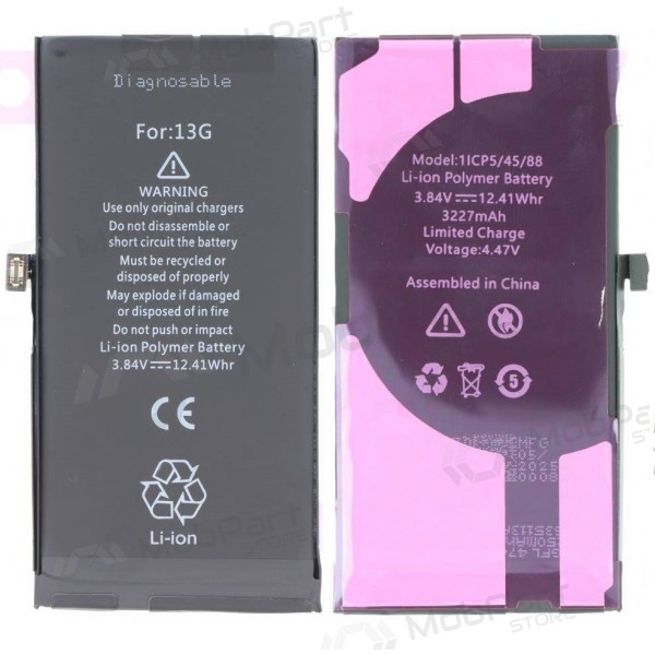 Apple iPhone 13 batteri, akkumulator - No Pop-Up (Premium)