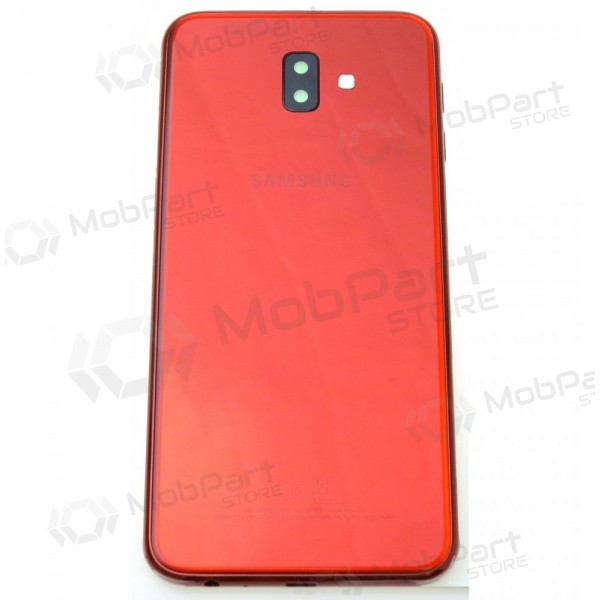 Samsung J610 Galaxy J6+ 2018 bakside (rød)