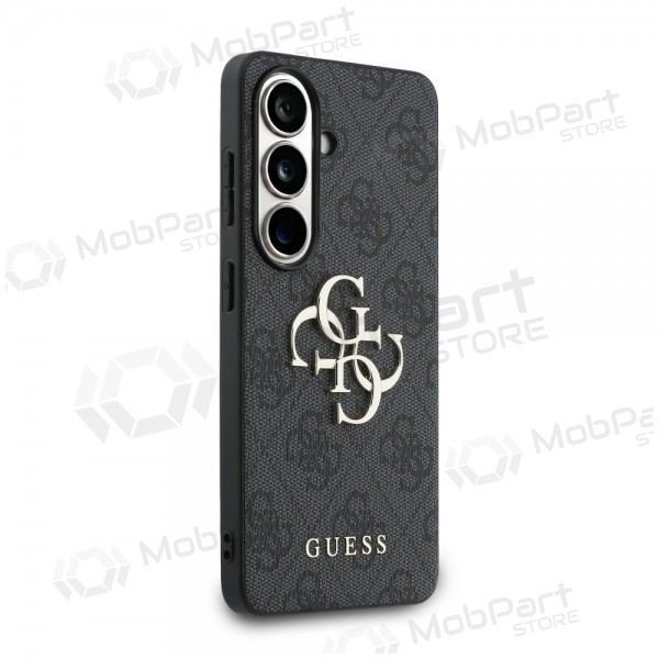 Samsung Galaxy S26 deksel - Guess PU 4G Metal Logo (grå)
