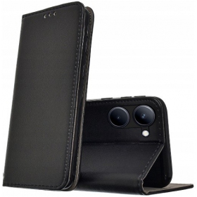 Xiaomi Redmi 10C deksel / etui "Smart Magnetic" (svart)