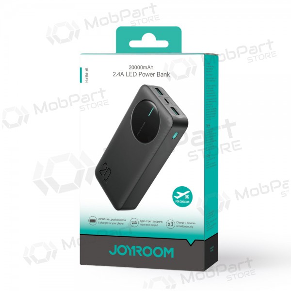 Powerbank Power Bank Joyroom JR-PBF14 20000mAh svart Powerbank Power Bank Joyroom JR-PBF14 20000mAh svart