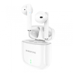 Trådløs hodetelefoner / headset Borofone BW07 Wide TWS (hvitt)