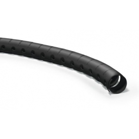 Vamzdis spiralinis kabelių apsaugaimed įrankiu kabelių įvedimui D16 Hellermann Tyton HWPP16 (RITĖ 25m , svart)