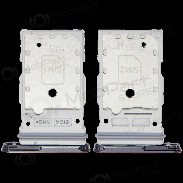 Samsung Galaxy S25, S25+ Dual SIM kortholder (svart) (original)