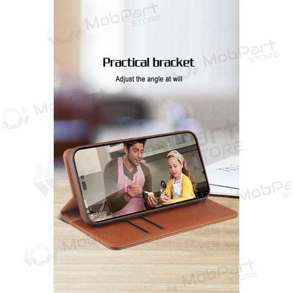 Samsung Galaxy A53 deksel - HDD Magnetic Wallet Case (brun)