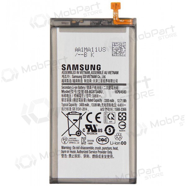Samsung Galaxy S10 batteri, akumuliatorius (original) Samsung Galaxy S10 batteri, akumuliatorius (original)