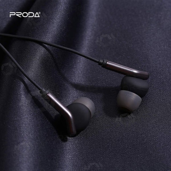 Hodetelefoner / ørepropper Proda PD-E400 3,5mm (svart)