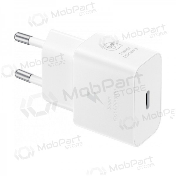 Lader original Samsung EP-T2510NWEGEU 25W i pakken hvit