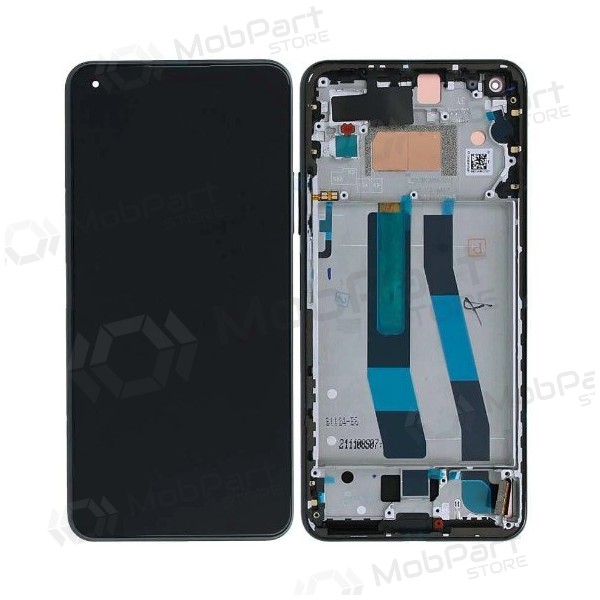 Xiaomi 11 Lite 5G NE skjerm (svart) (med ramme) (original) Xiaomi 11 Lite 5G NE skjerm (svart) (med ramme) (original)