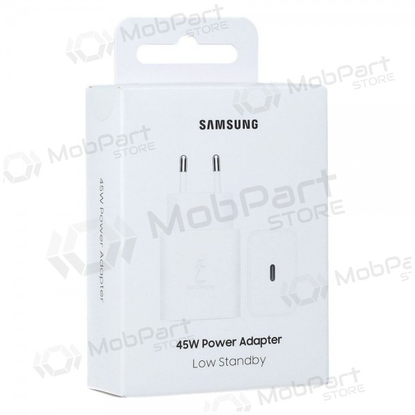 Telefonlader Samsung EP-T4511NWEGEU 45 W USB-C hvit