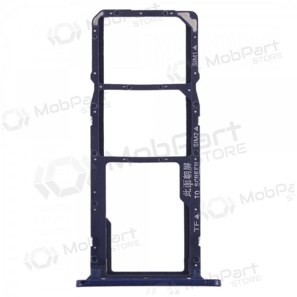 Huawei Y5 2018 SIM kortholder (blå) (original)