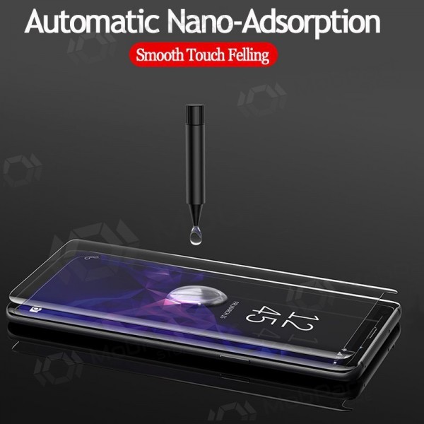 LCD apsauginis stikliukas Nano Optics 5D UV Glue Samsung S928 S24 Ultra lenktas gjennomsiktig