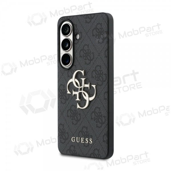 Samsung Galaxy S26 deksel - Guess PU 4G Metal Logo (grå)