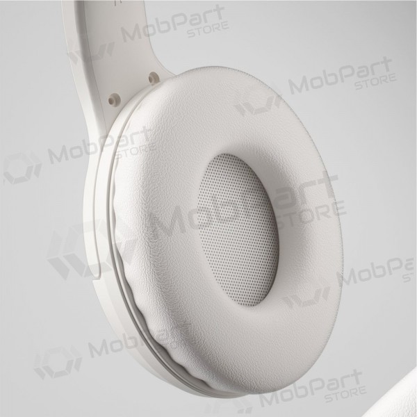 Trådløse hodetelefoner med mikrofon Dudao X22Pro Bluetooth USB-C hvit