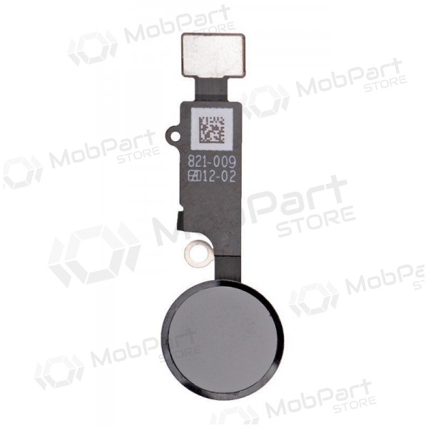 Apple iPhone 7 / 7 Plus / 8 / 8 Plus HOME knapp flex kabel-kontakt JC 6th Generation (svart)