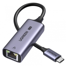 USB-C-adapter Ugreen CM648 USB-C til RJ45 grå