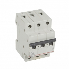 Miniatyrsikring MCB RX3 Legrand 419234 (13A, 3P, 400V, 6kA)
