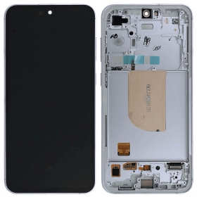 Samsung Galaxy S23 FE skjerm (med ramme) (original)