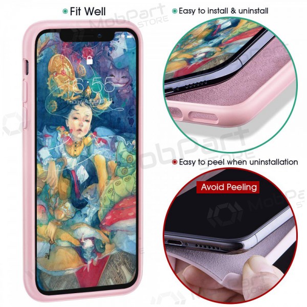 Apple iPhone 13 deksel - Liquid Silicone 1.5mm (rosa)