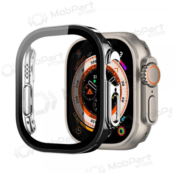 Apple Watch Ultra 49mm LCD skjermbeskytter / deksel - Dux Ducis Hamo (svart)