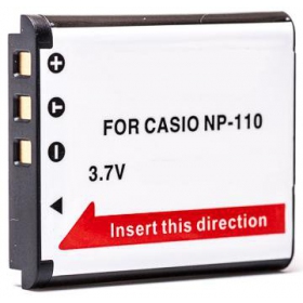 Casio NP-110 foto batteri / akkumulator
