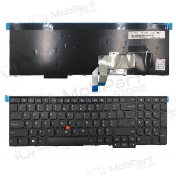 Lenovo: ThinkPad Edge P50S, L560, T540P, W550S, T550, T560 tastatur