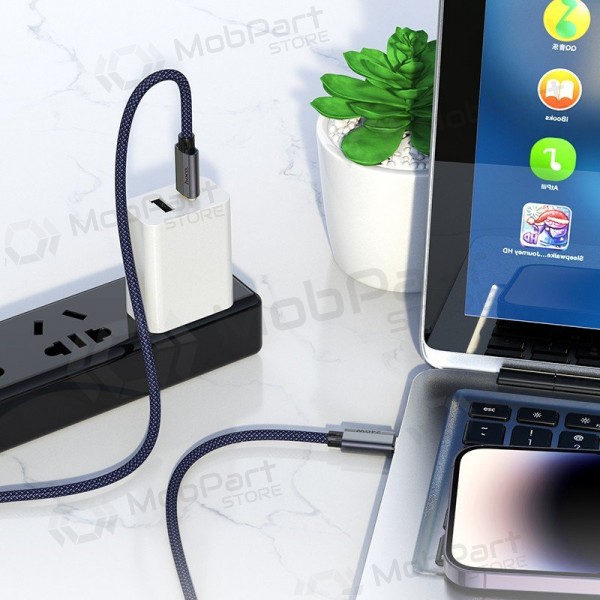 USB-C-kabel Hoco U134 USB-C til USB-C 1.8 m 240 W svart
