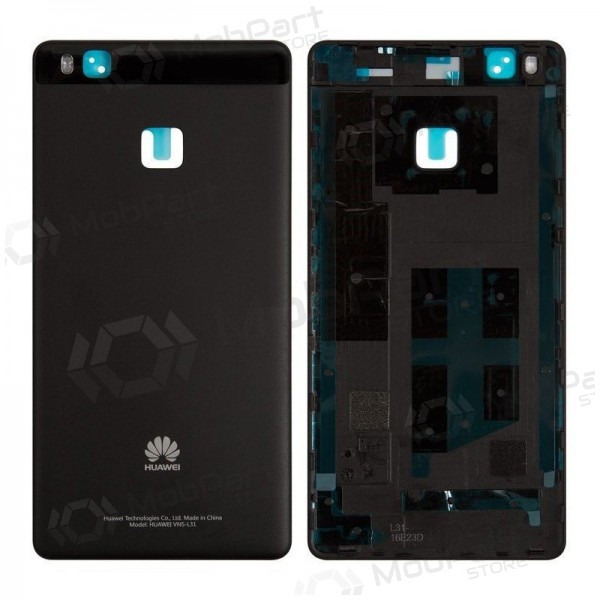 Huawei P9 Lite bakside (svart) (brukt grade B, original)