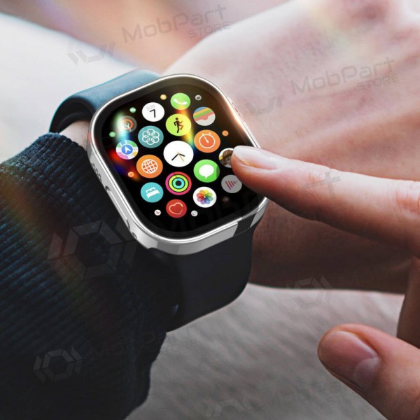 Apple Watch Ultra 49mm LCD apsauginis stikliukas / deksel / etui Apple Watch Ultra 49mm LCD apsauginis stikliukas / deksel / etui
