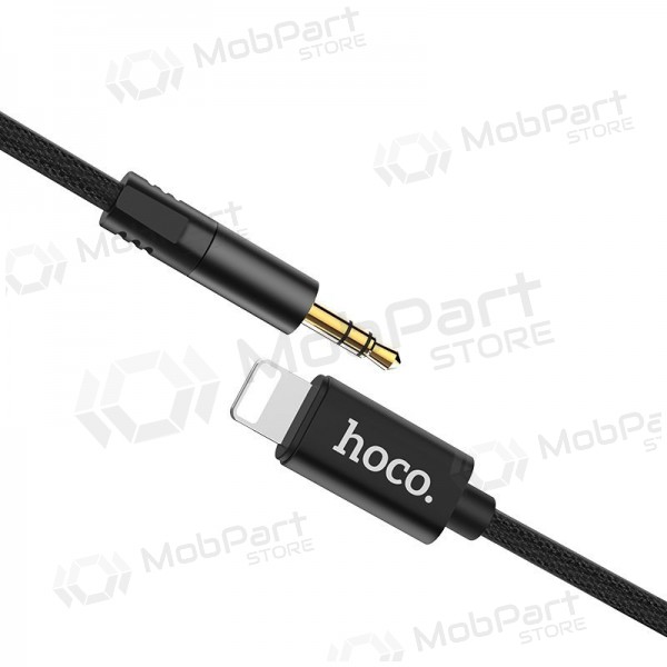Adapter fra Apple -Lightning- til Audio 3,5 mm HOCO UPA13 (svart)