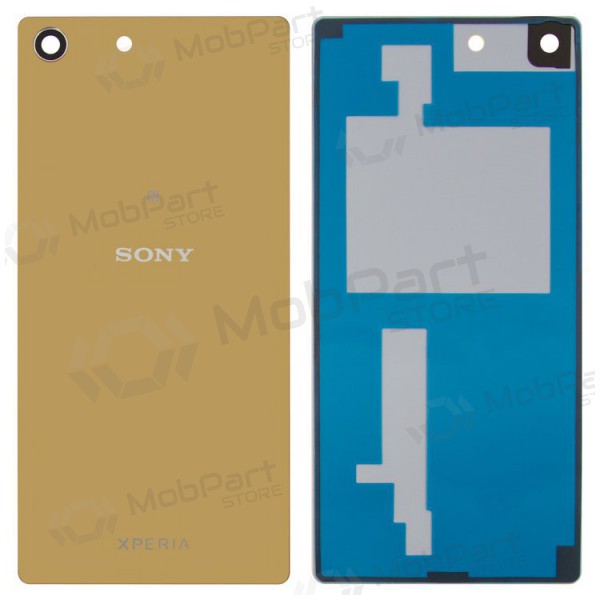 Sony Xperia M5 E5603 / Xperia M5 E5606 / Xperia M5 E5633 Dual bakside (gyllen)