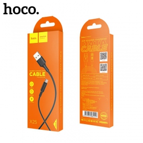 USB kabel Hoco X25 microUSB 1.0m (svart)
