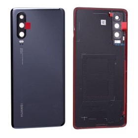 Huawei P30 bakside (svart) (brukt grade C, original)