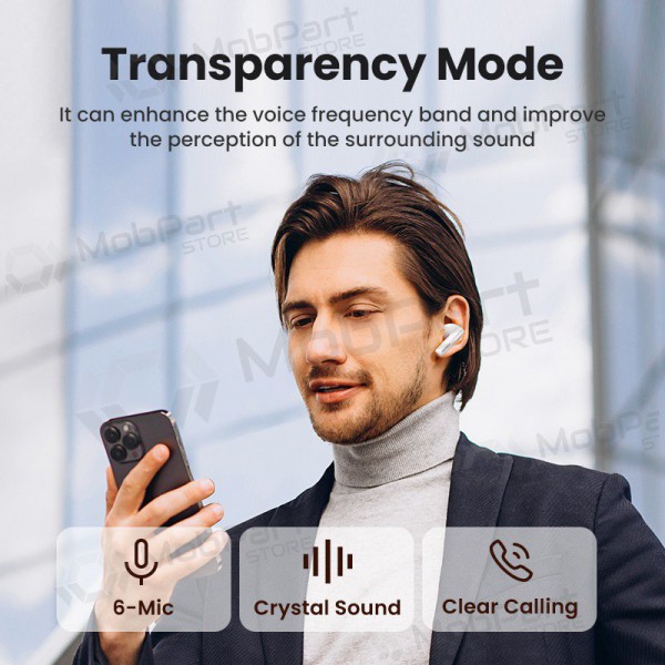 Trådløse hodetelefoner Ugreen WS200 HiTune T6 Active Noise-Cancelling Earbuds