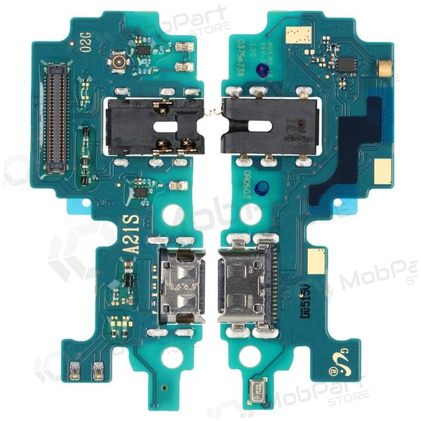 Samsung A217 Galaxy A21s 2020 ladekontakt og mikrofon med flex