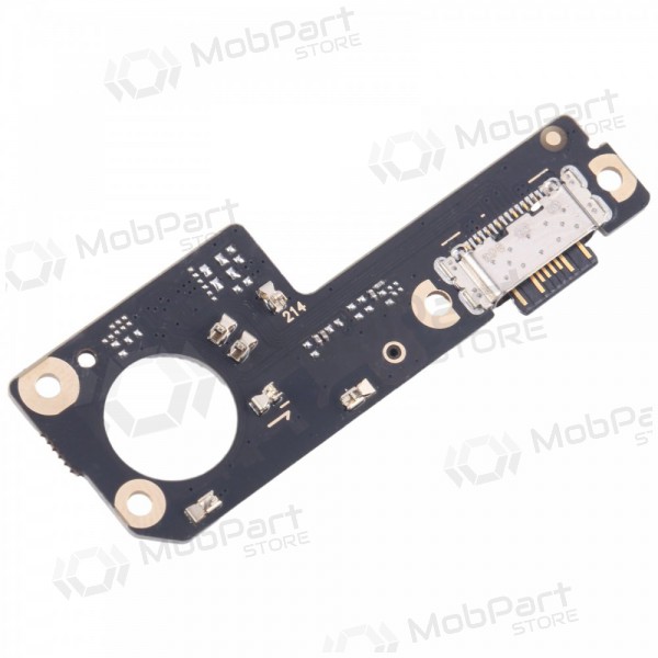 Xiaomi Redmi Note 13 5G ladekontakt og mikrofon med flex (service pack) (original)