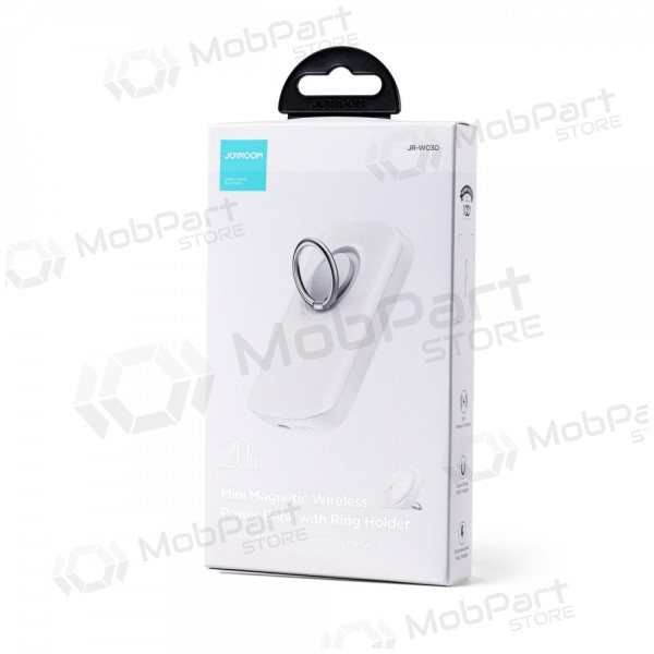 Powerbank Power Bank Joyroom JR-W030 20W Magnetic Wireless 6000mAh violetinė Powerbank Power Bank Joyroom JR-W030 20W Magnetic Wireless 6000mAh violetinė