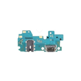 Samsung Galaxy M225 M22 2021 / M325 M32 2021 ladekontakt og mikrofon med flex (service pack) (original)