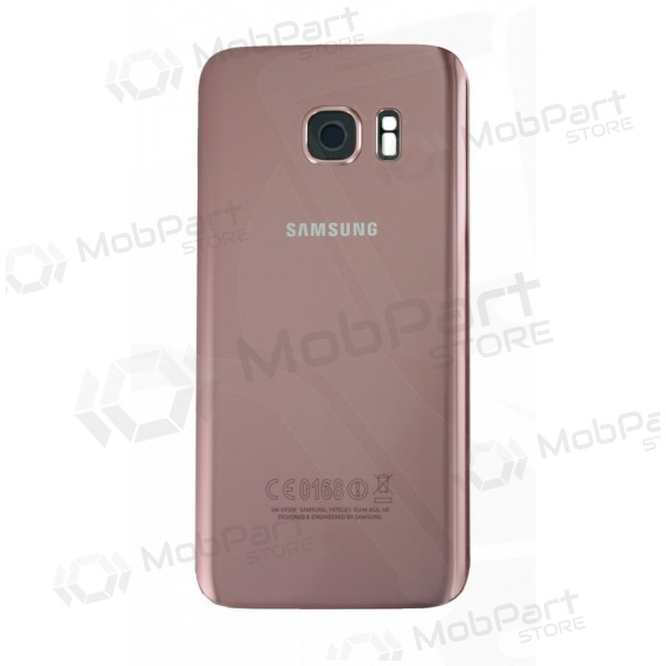 Samsung G930F Galaxy S7 bakside rosa (rose pink) (brukt grade A, original)