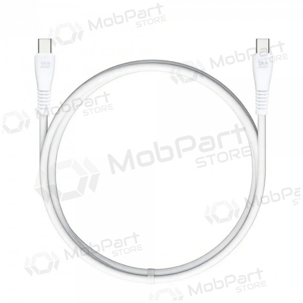 USB-C-kabel Blue Star PJ-DQ1-C USB-C til USB-C 1 m 60 W hvit