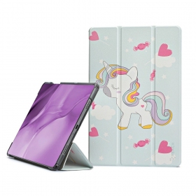 Samsung Galaxy Tab A9+, Tab A11+ deksel - Smart Leather (unicorn)