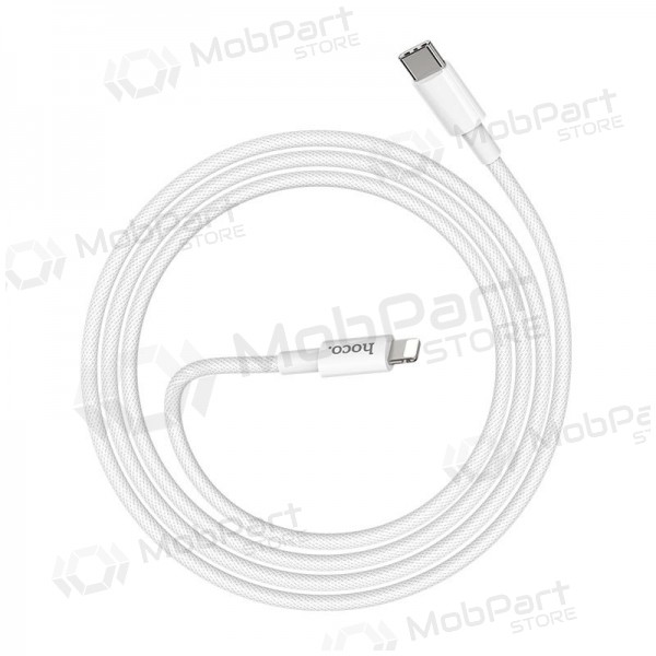 Lightning-kabel Hoco X56 USB-C til Lightning 1 m PD hvit