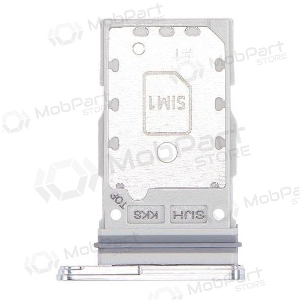 Samsung Galaxy S22 Ultra Dual SIM kortholder (hvit) (original)