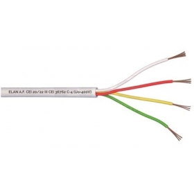 ELAN skjermet kabel 4x0.22