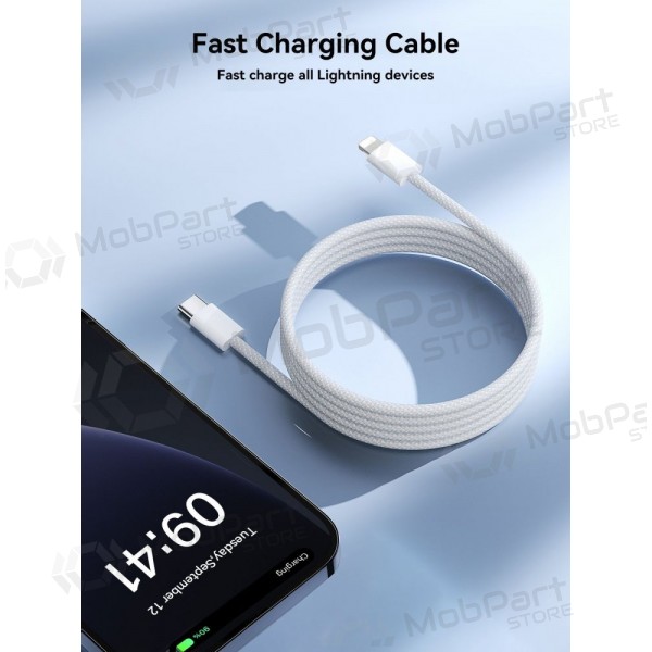 USB kabel Joyroom S-A45 USB-C to Lightning 30W 1.2m hvit